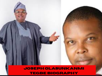 joseph olasunkanmi tegbe biography