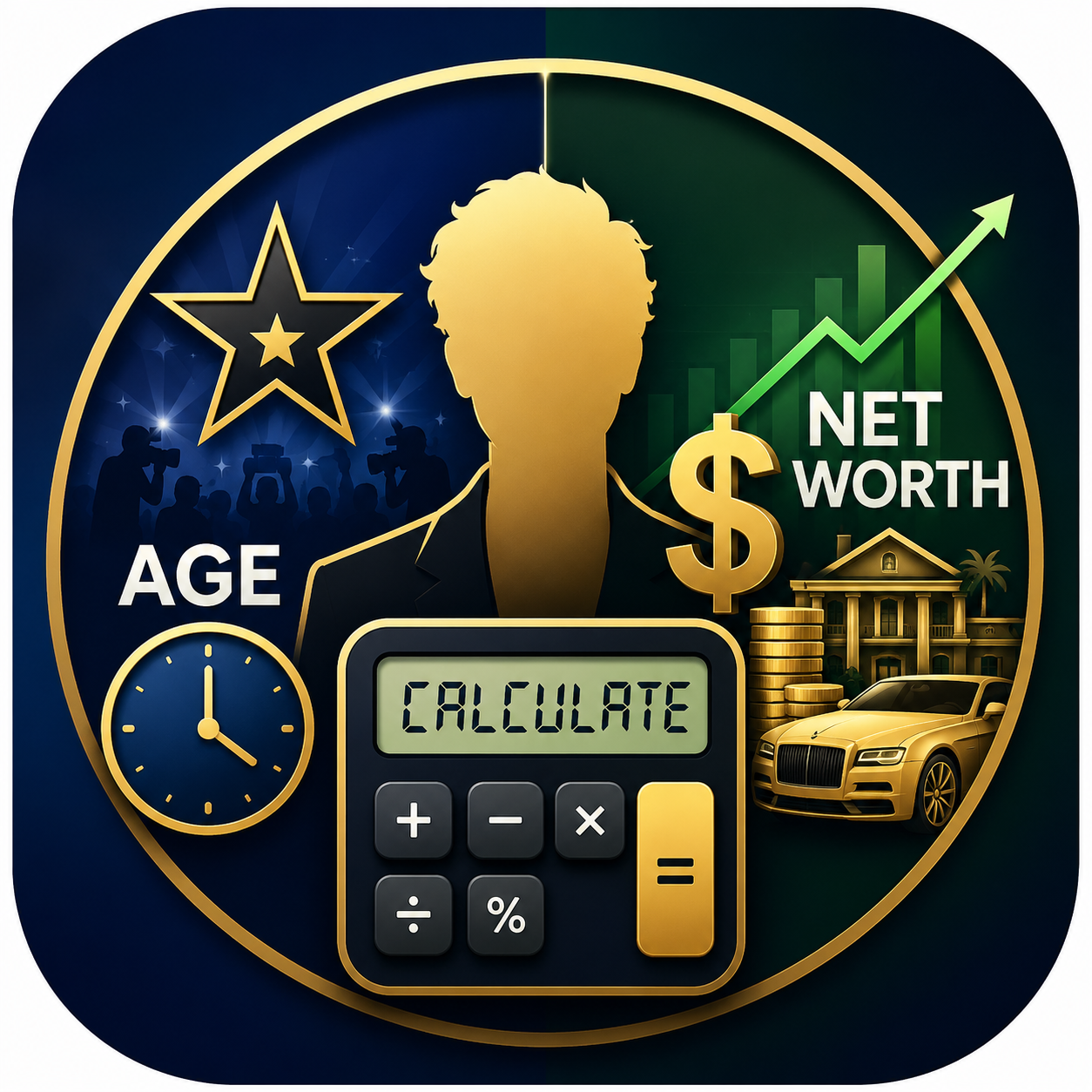 Celebrity Age & Net Worth Calculator